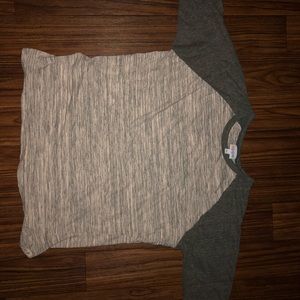 LULAROE baseball tee